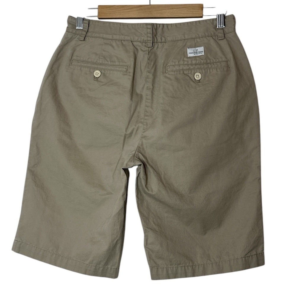 Vineyard Vines Shorts Womens Size 30 Beige Flat Front Outdoor Hiking‎ Uniform